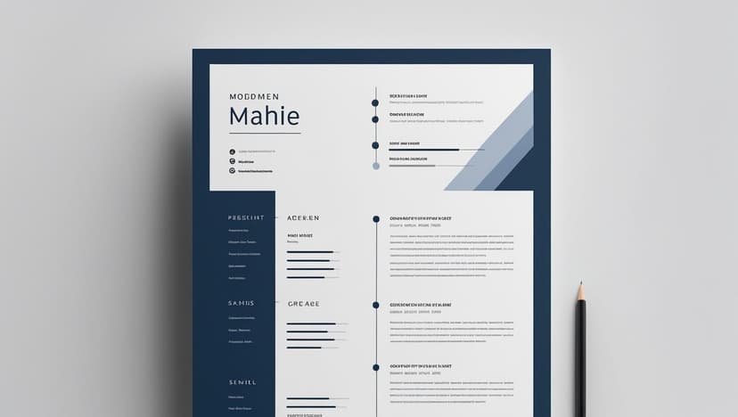 A professional resume with a clean layout