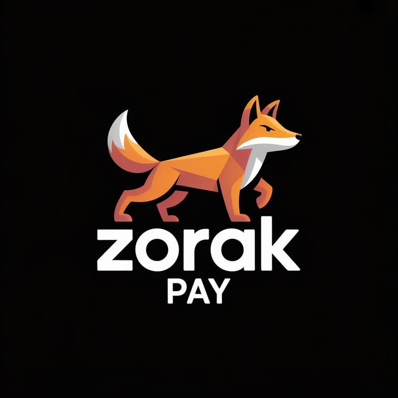 A modern, abstract logo with vibrant colors